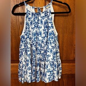 Ember medium lined dressy halter tank M